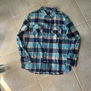 Quicksilver Flannel NWOT